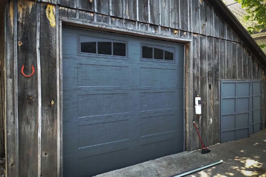 Single Car Garage Door Grey Colour